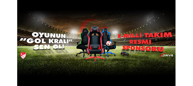 xDrive Oyuncu Koltukları, eMilli Takımlar resmi sponsoru oldu!