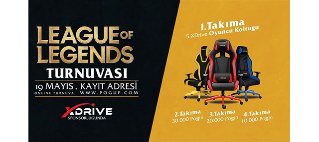 xDrive 19 Mayıs League Of Legends Turnuvası Gerçekleşti