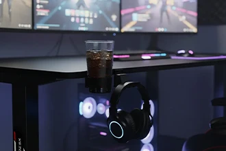 Bardaklık &<br>Kulaklık Askısı