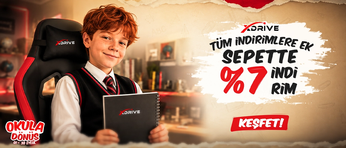 Okula Dönüş Özel Sepette %7 İndirim!