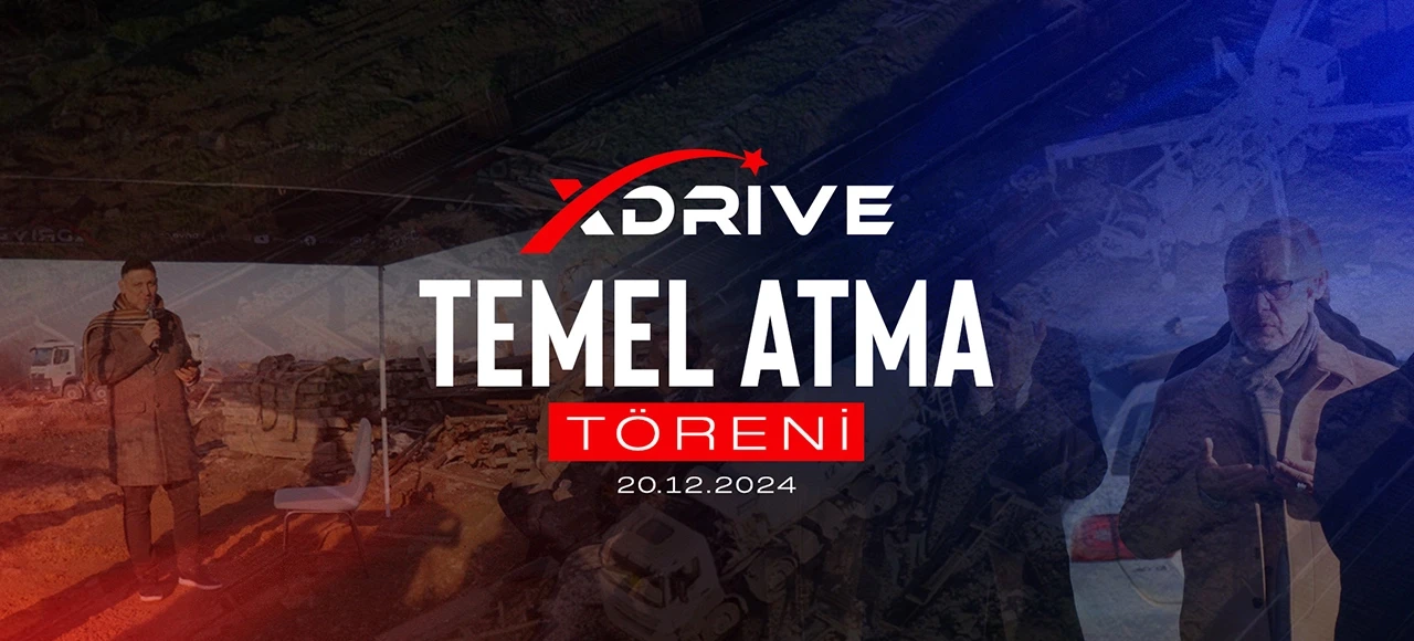 xDrive Olarak Sakarya'daki Yeni Fabrikamızın Temel Atma Törenini Gerçekleştirdik.