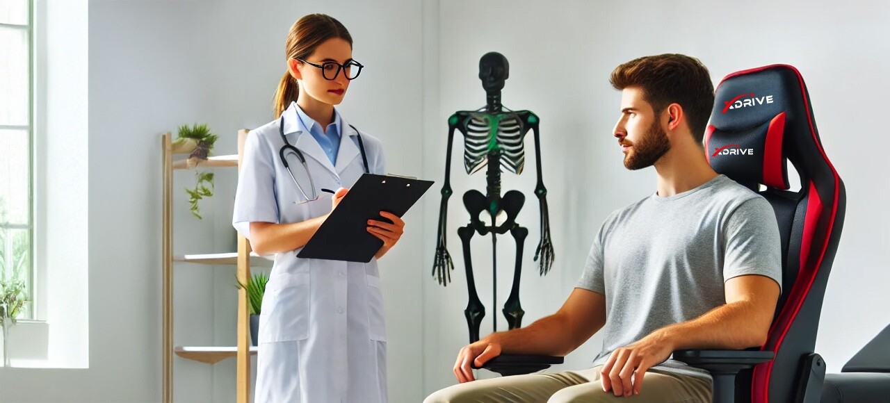 Fizyoterapist Onaylı Oyuncu Koltuğu ve Çalışma Sandalyeleri