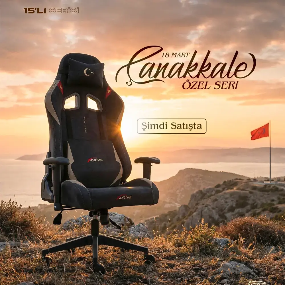 xDrive, 18 Mart’a Özel Onbeşliler Temalı Oyuncu Koltuğunu Tanıttı!