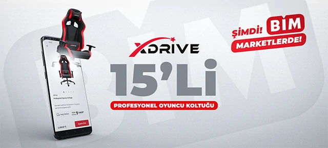 BİM Marketlerde xDrive Oyuncu Koltuğu Var