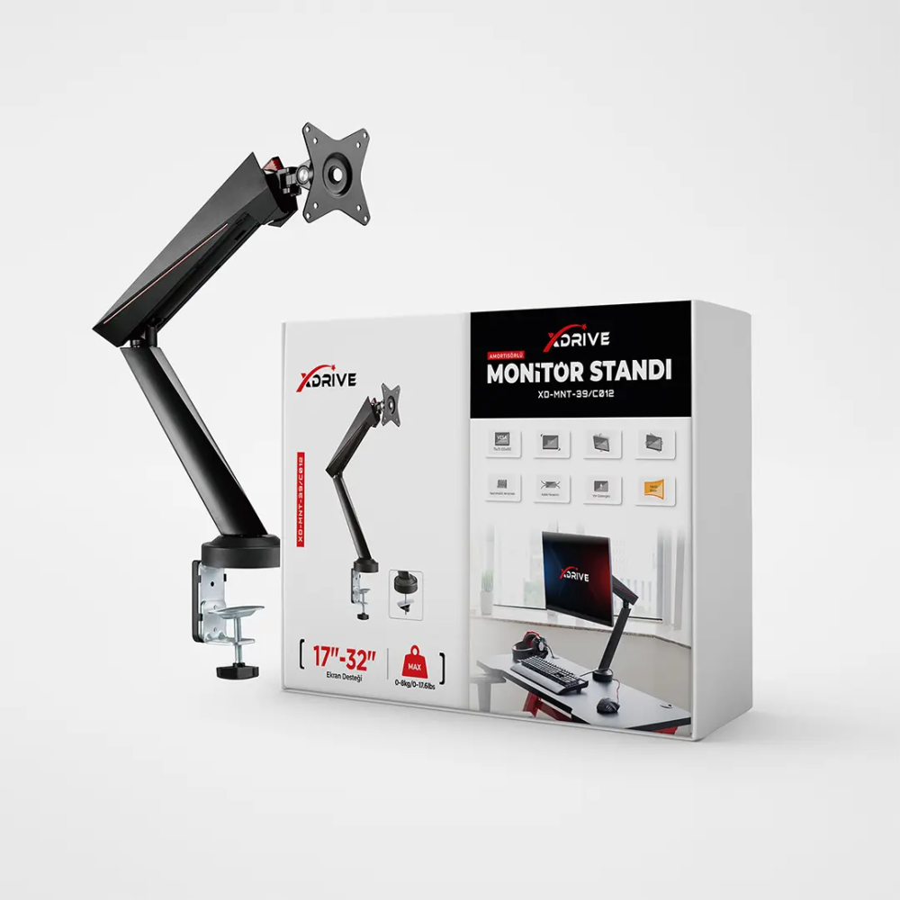 xDrive MNT-39 Tekli Monitör Standı - 1