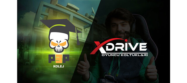 P3P ESPOR GAME HOUSE İÇİN XDRİVE OYUNCU KOLTUKLARINI TERCİH ETMİŞTİR
