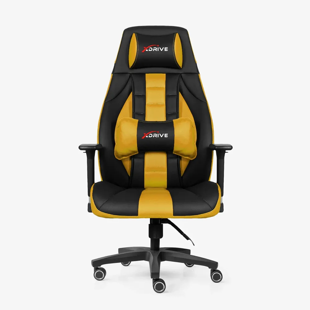 xDrive 1453 Professional Gaming Chair Yellow / Black - 2