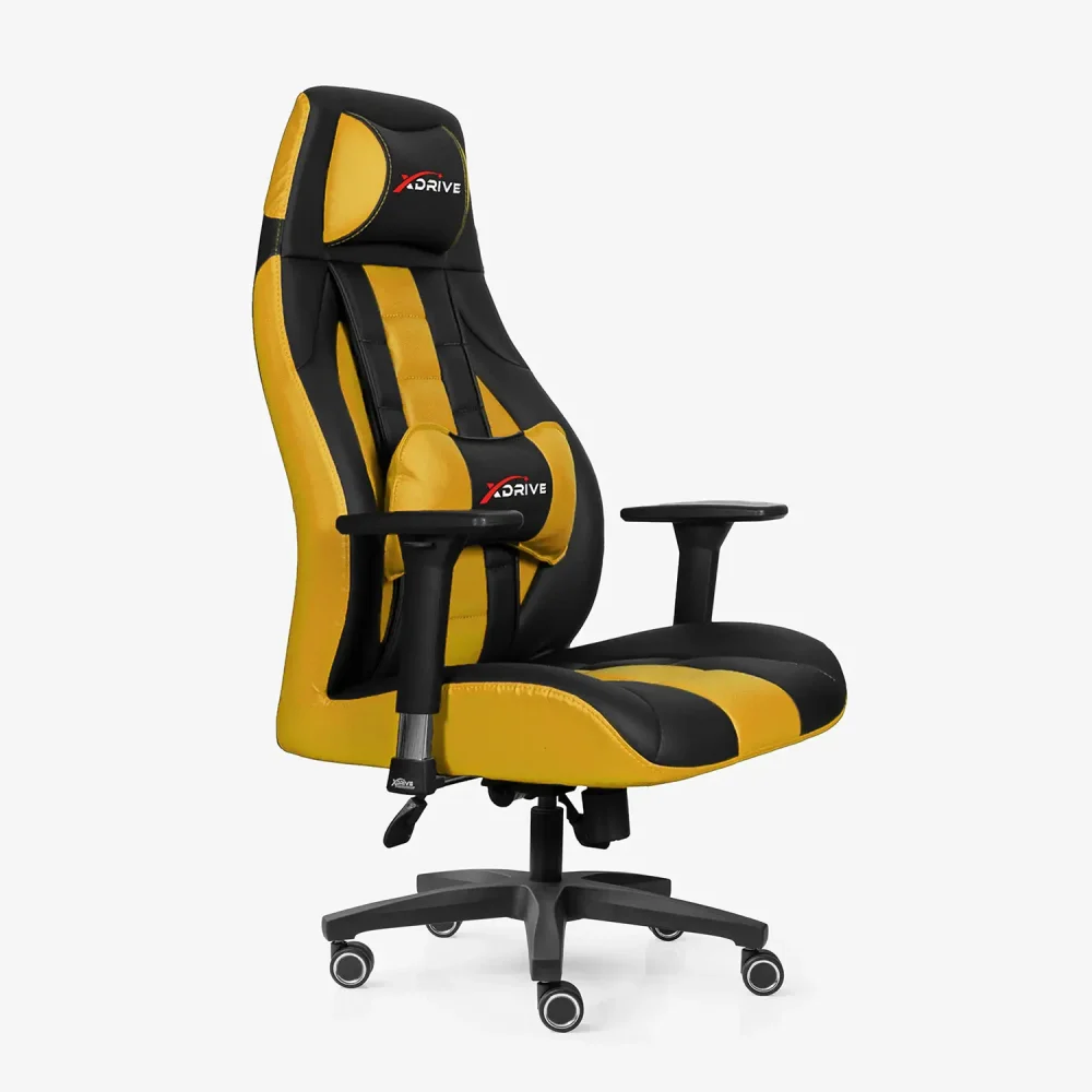 xDrive 1453 Professional Gaming Chair Yellow / Black - 3