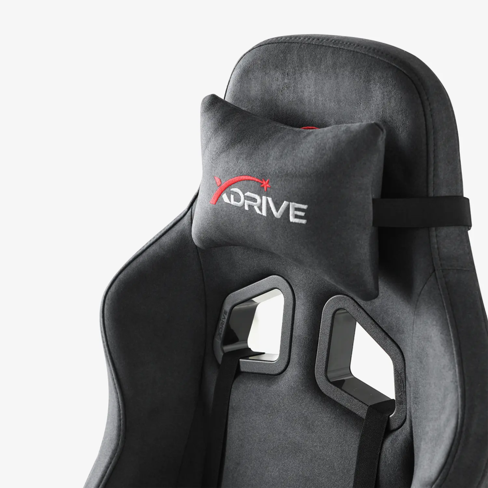 xDrive 15'LI Professional Gaming Chair Fabric Black/Black - 6
