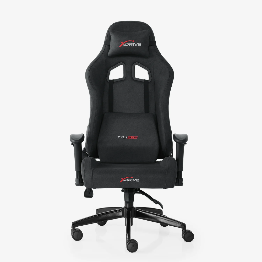 xDrive 15'LI Professional Gaming Chair Fabric Black/Black - 2