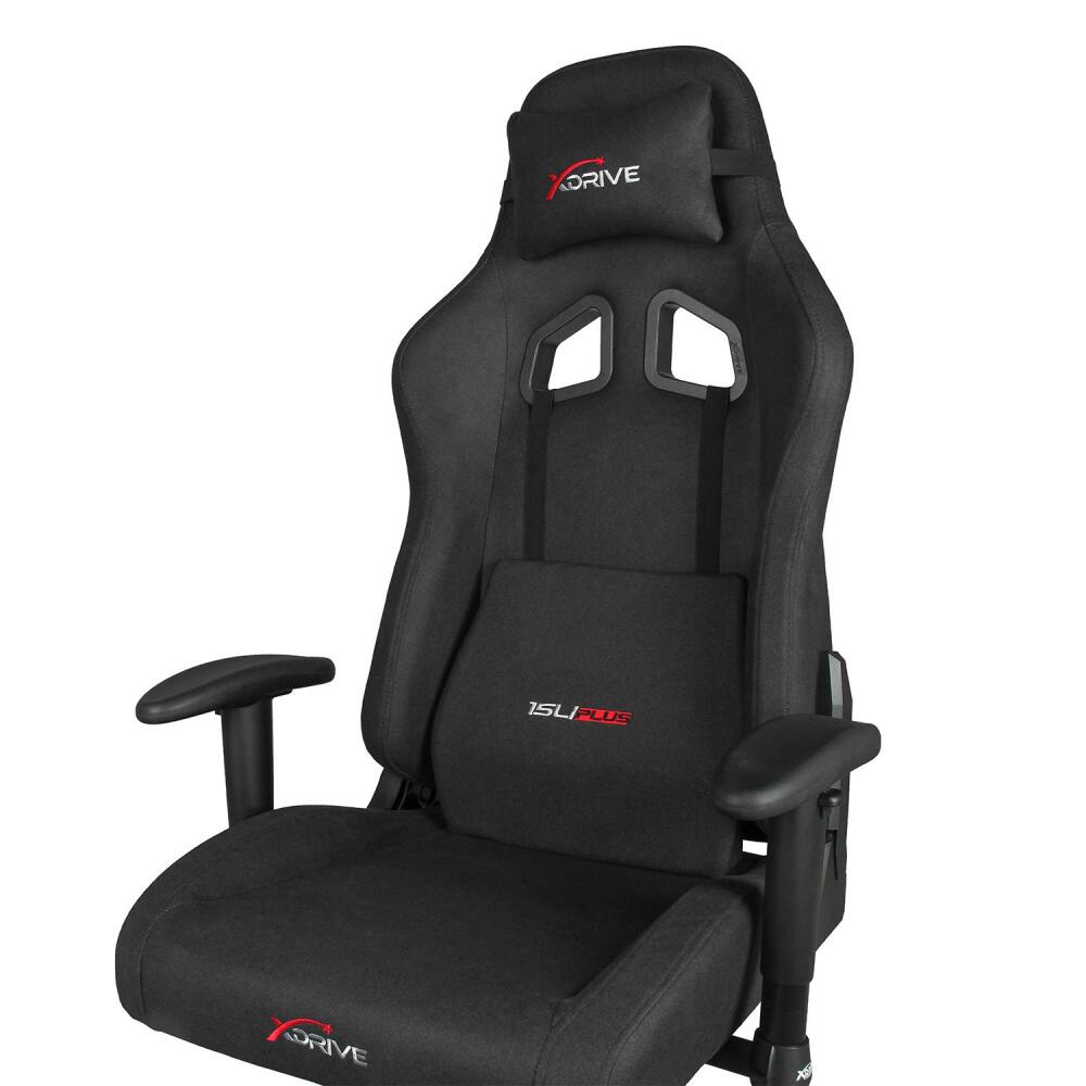 xDrive 15'LI PLUS Professional Gaming Chair Black Fabric - 7