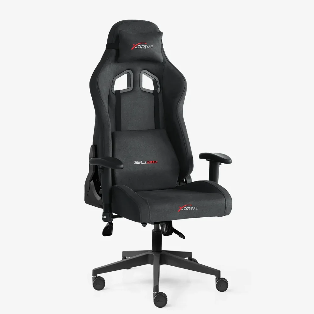 xDrive 15'LI PLUS Professional Gaming Chair Black Fabric - 1