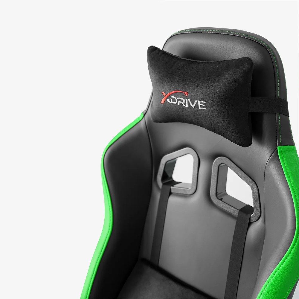 xDrive 15'LI Professional Gaming Chair Green / Black - 7