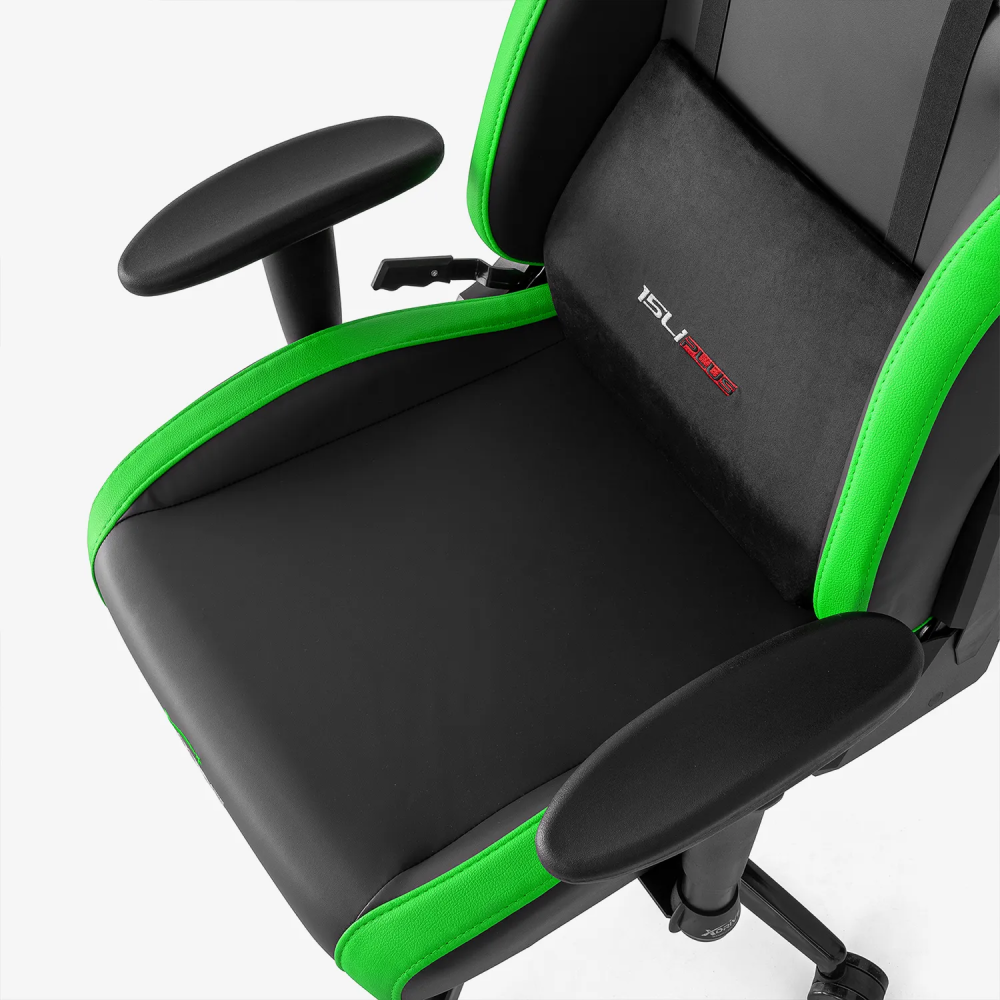 xDrive 15'LI Professional Gaming Chair Green / Black - 8