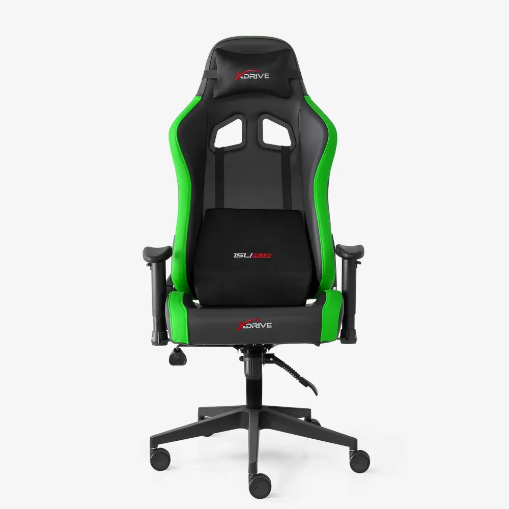 xDrive 15'LI PLUS Professional Gaming Chair Green/Black - 2