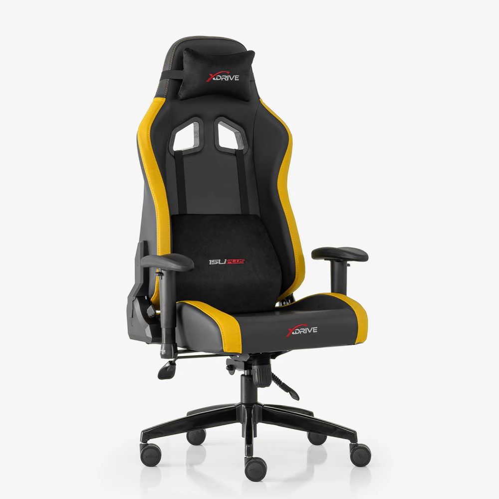 xDrive 15'LI Professional Gaming Chair Yellow / Black - 1