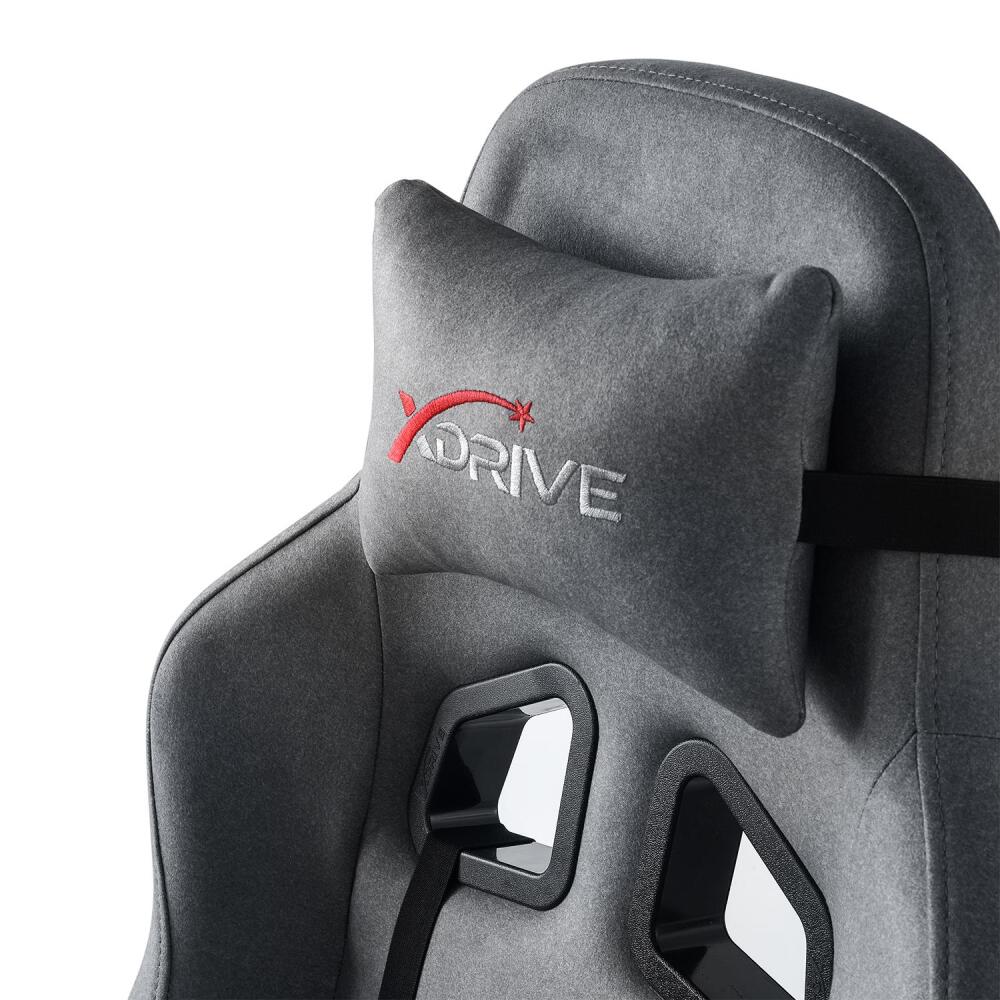 xDrive 15 PLUS Professional Gaming Chair Grey Fabric - 6