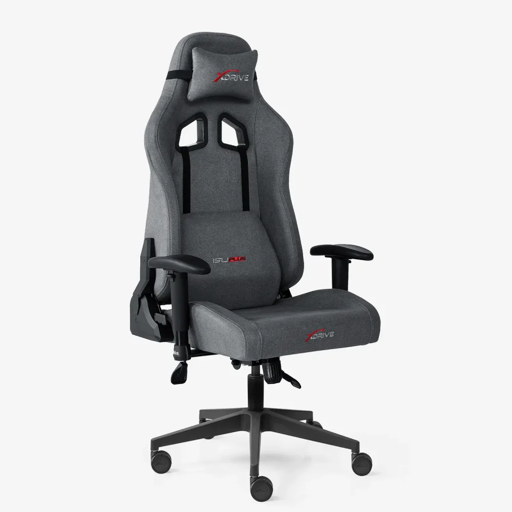 xDrive 15 PLUS Professional Gaming Chair Grey Fabric - 1