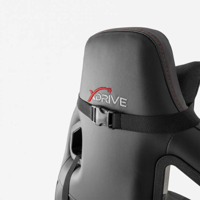 xDrive AKDENIZ Professional Gaming Chair Fabric Black/Black - 10