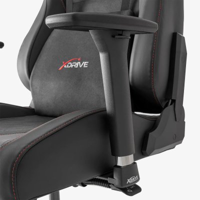xDrive AKDENIZ Professional Gaming Chair Fabric Black/Black - 6