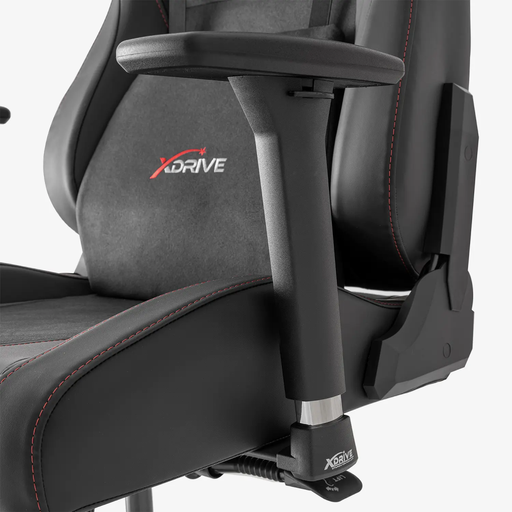 xDrive AKDENIZ Professional Gaming Chair Fabric Black/Black - 7