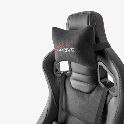 xDrive AKDENIZ Professional Gaming Chair Fabric Black/Black - 8