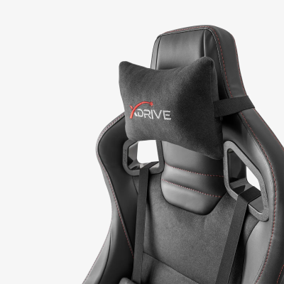 xDrive AKDENIZ Professional Gaming Chair Fabric Black/Black - 9