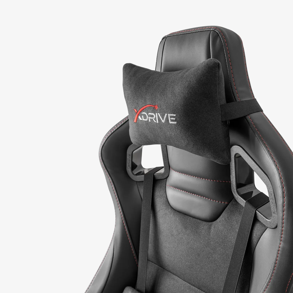 xDrive AKDENIZ Professional Gaming Chair Fabric Black/Black - 9