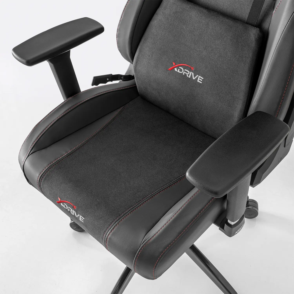 xDrive AKDENIZ Professional Gaming Chair Fabric Black/Black - 11