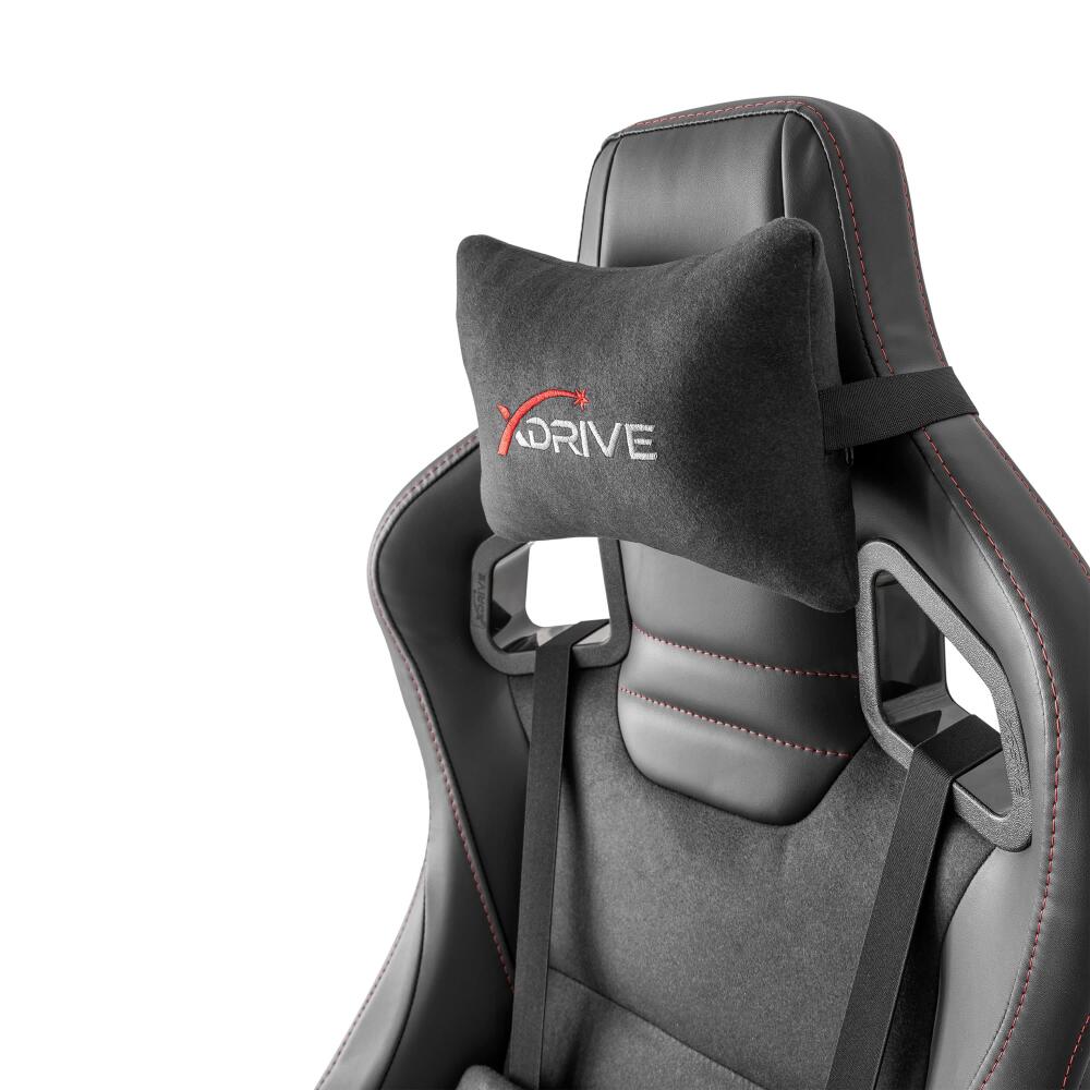 xDrive AKDENIZ Professional Gaming Chair Fabric Black/Black - 9