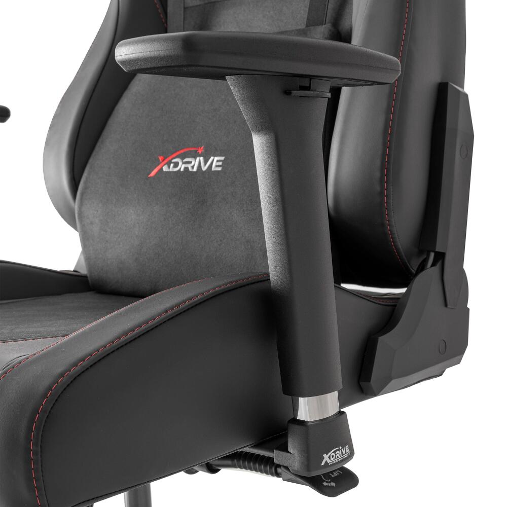 xDrive AKDENIZ Professional Gaming Chair Fabric Black/Black - 11
