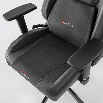 xDrive AKDENIZ Professional Gaming Chair Fabric Black/Black - 8