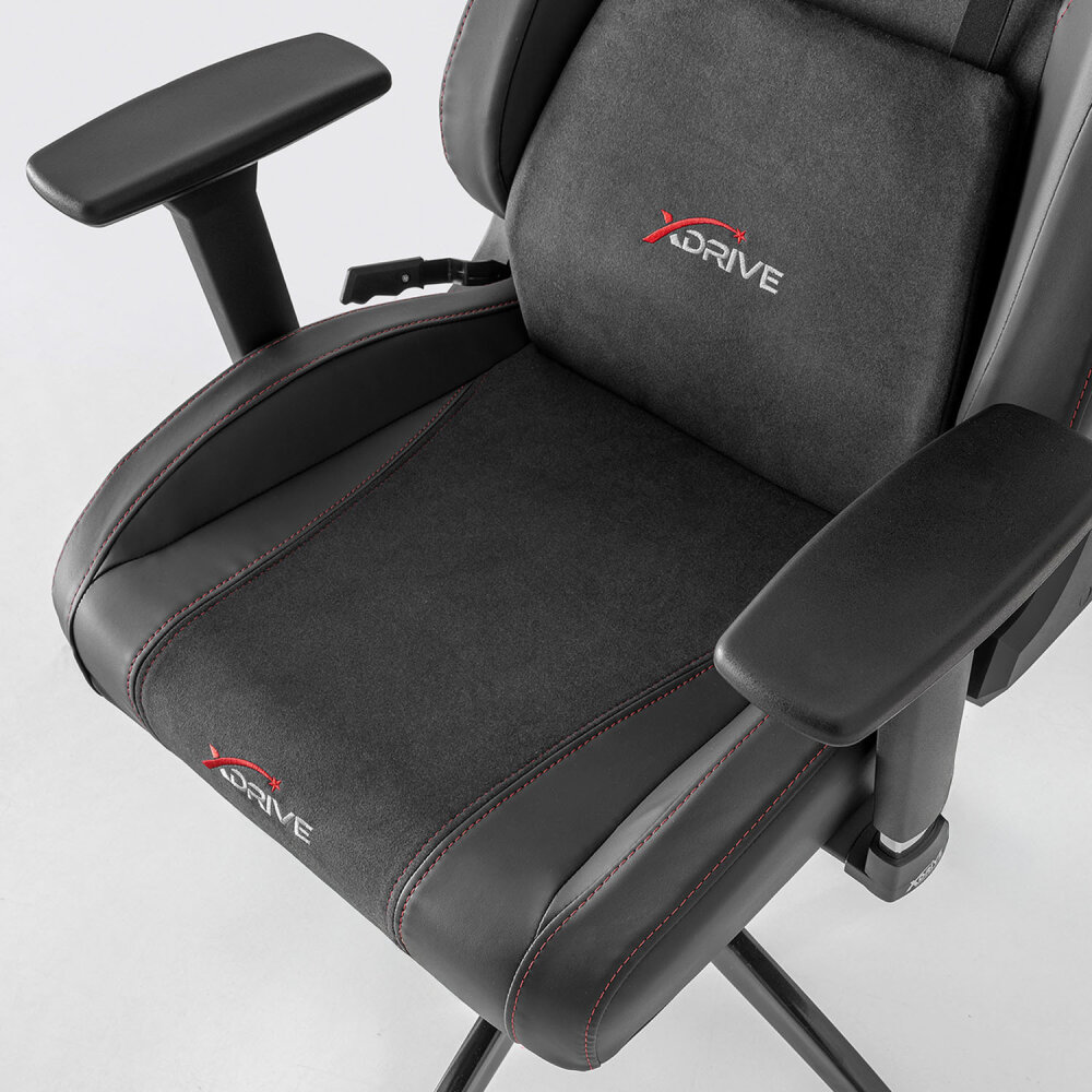 xDrive AKDENIZ Professional Gaming Chair Fabric Black/Black - 8