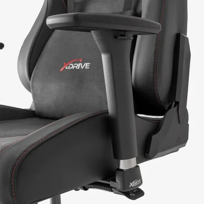 xDrive AKDENIZ Professional Gaming Chair Fabric Black/Black - 11
