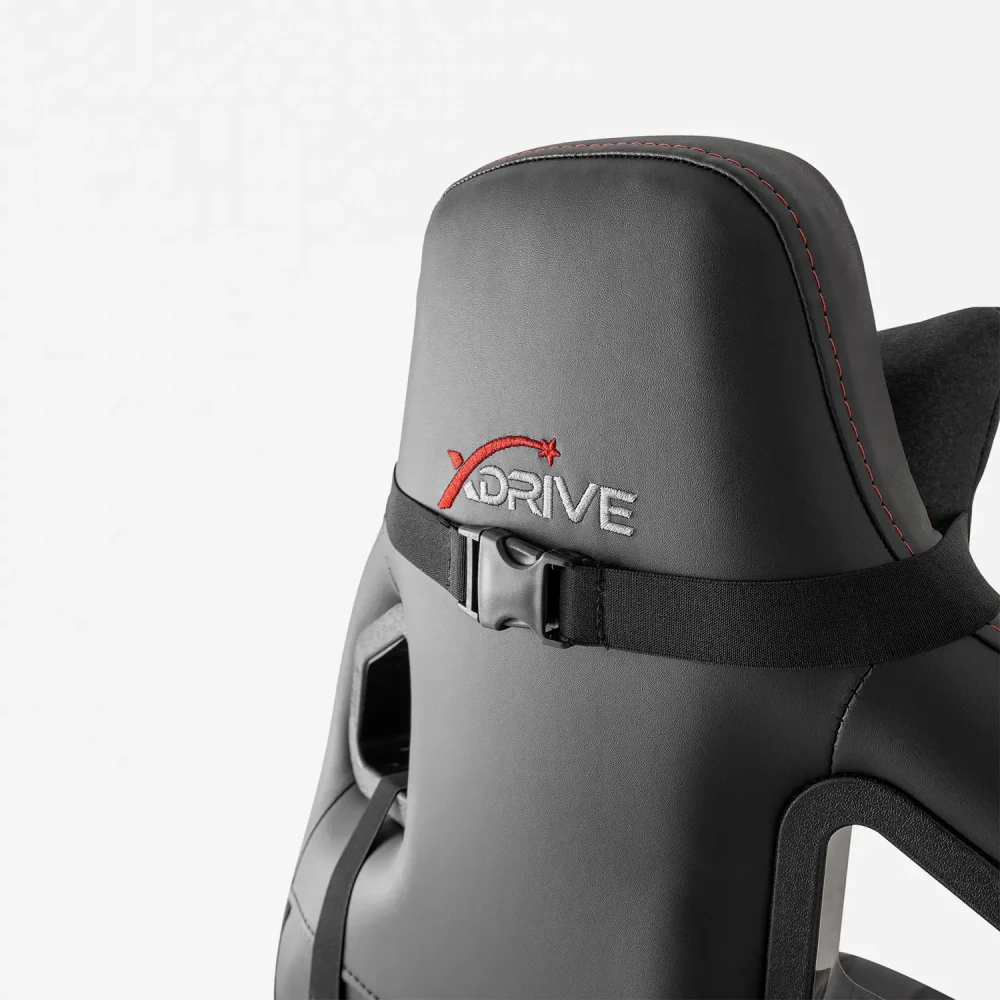 xDrive AKDENIZ Professional Gaming Chair Fabric Black/Black - 7