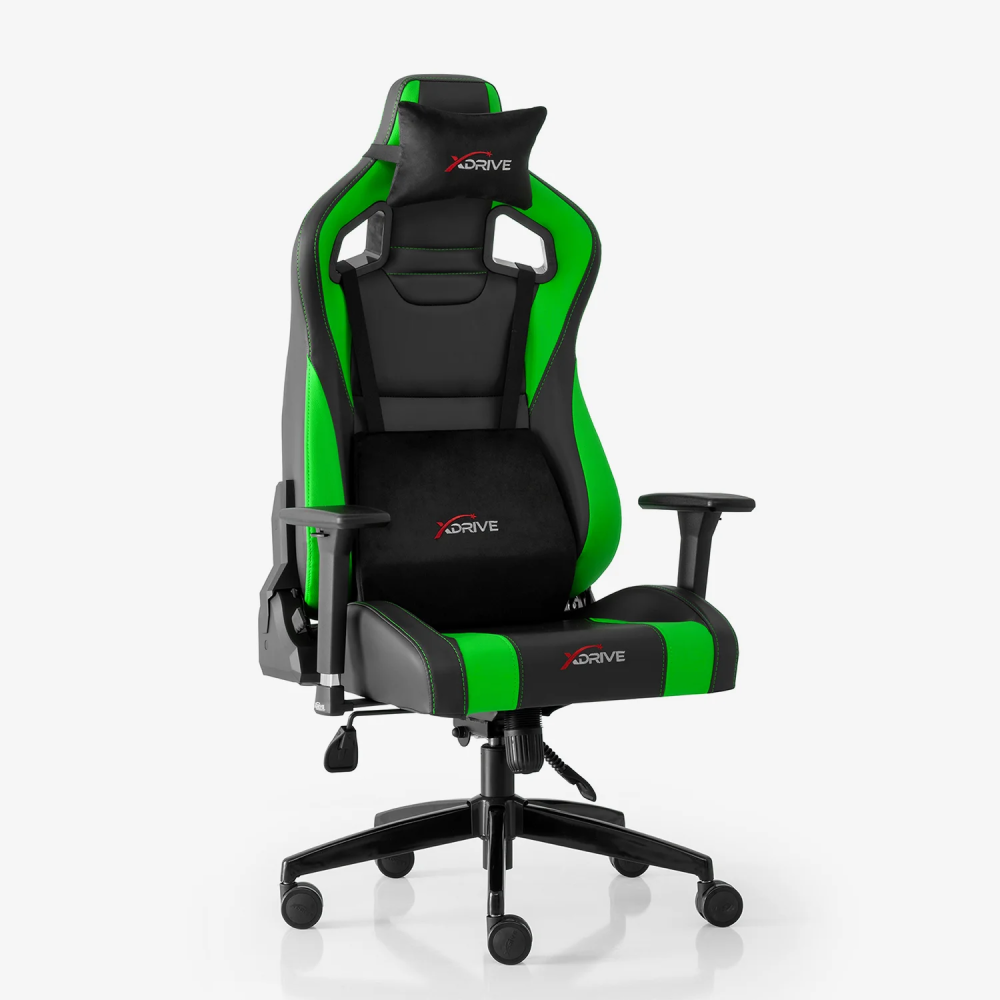 xDrive AKDENİZ Professional Gaming Chair Green/Black - 1
