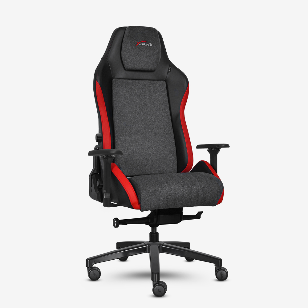 xDrive ALTAY Professional Gaming Chair Red Grey Black - 1
