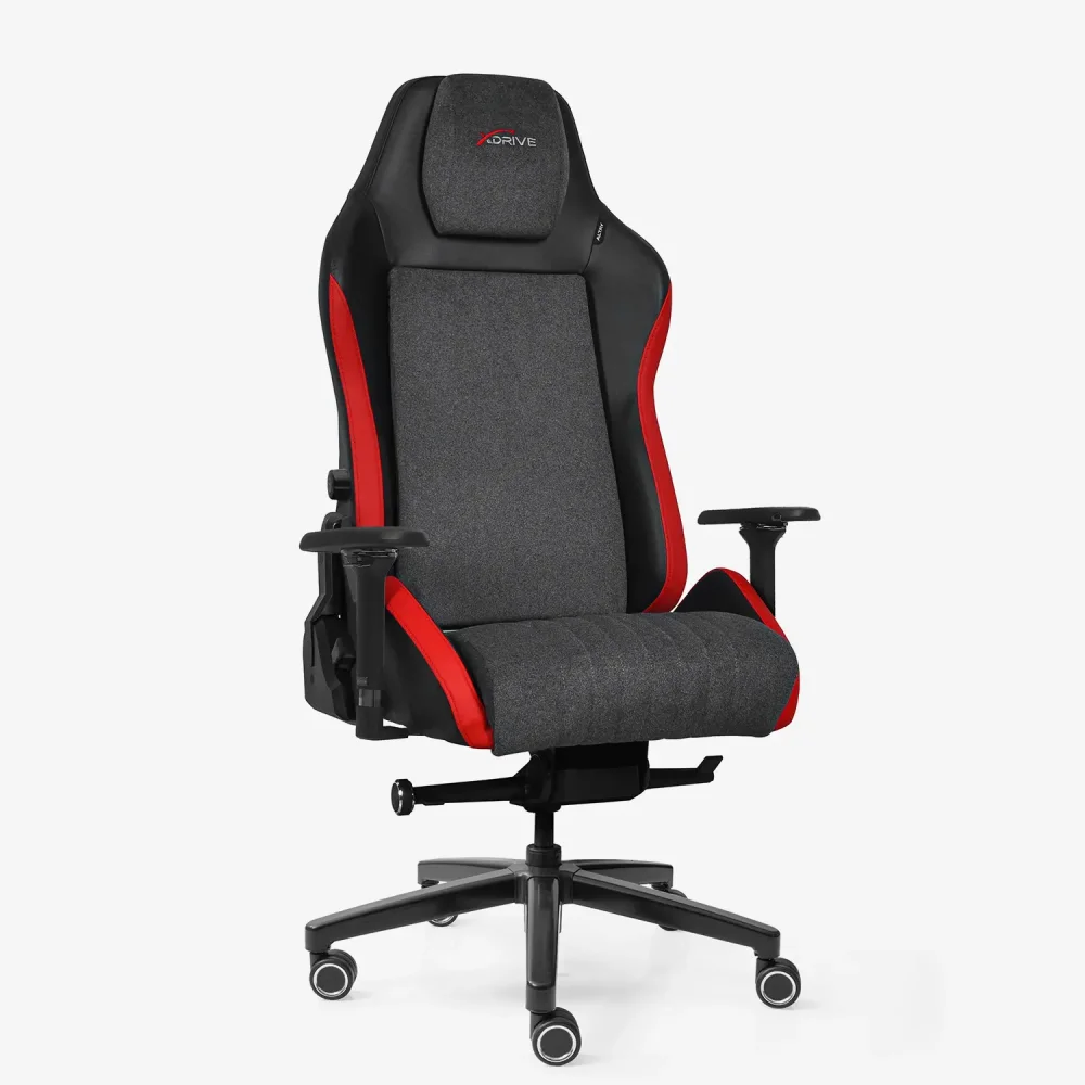 xDrive ALTAY Professional Gaming Chair Red Grey Black - 1