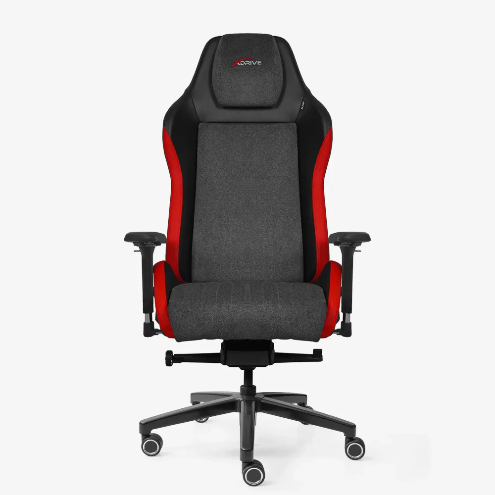 xDrive ALTAY Professional Gaming Chair Red Grey Black - 2