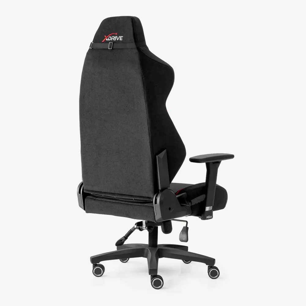 xDrive Anka Fabric Professional Gaming Chair Red/Black - 5