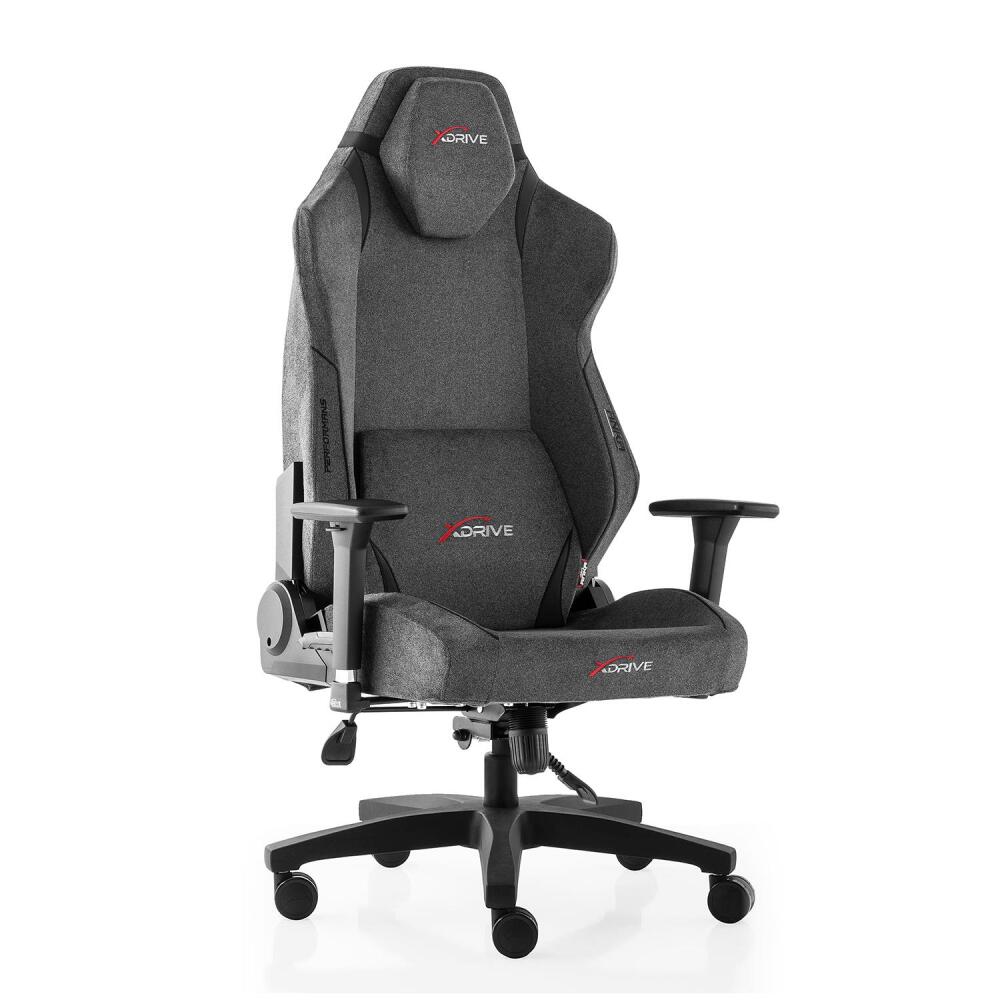 xDrive Anka Professional Gaming Chair Fabric Gray - 1