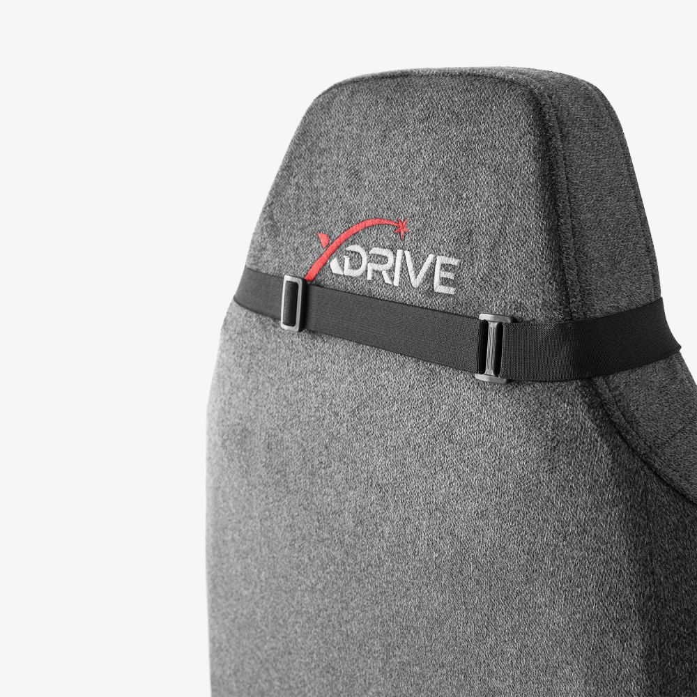 xDrive Anka Profesyonel Oyuncu Koltuğu Kumaş Gri - 7