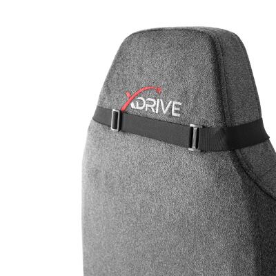 xDrive Anka Profesyonel Oyuncu Koltuğu Kumaş Gri - 9