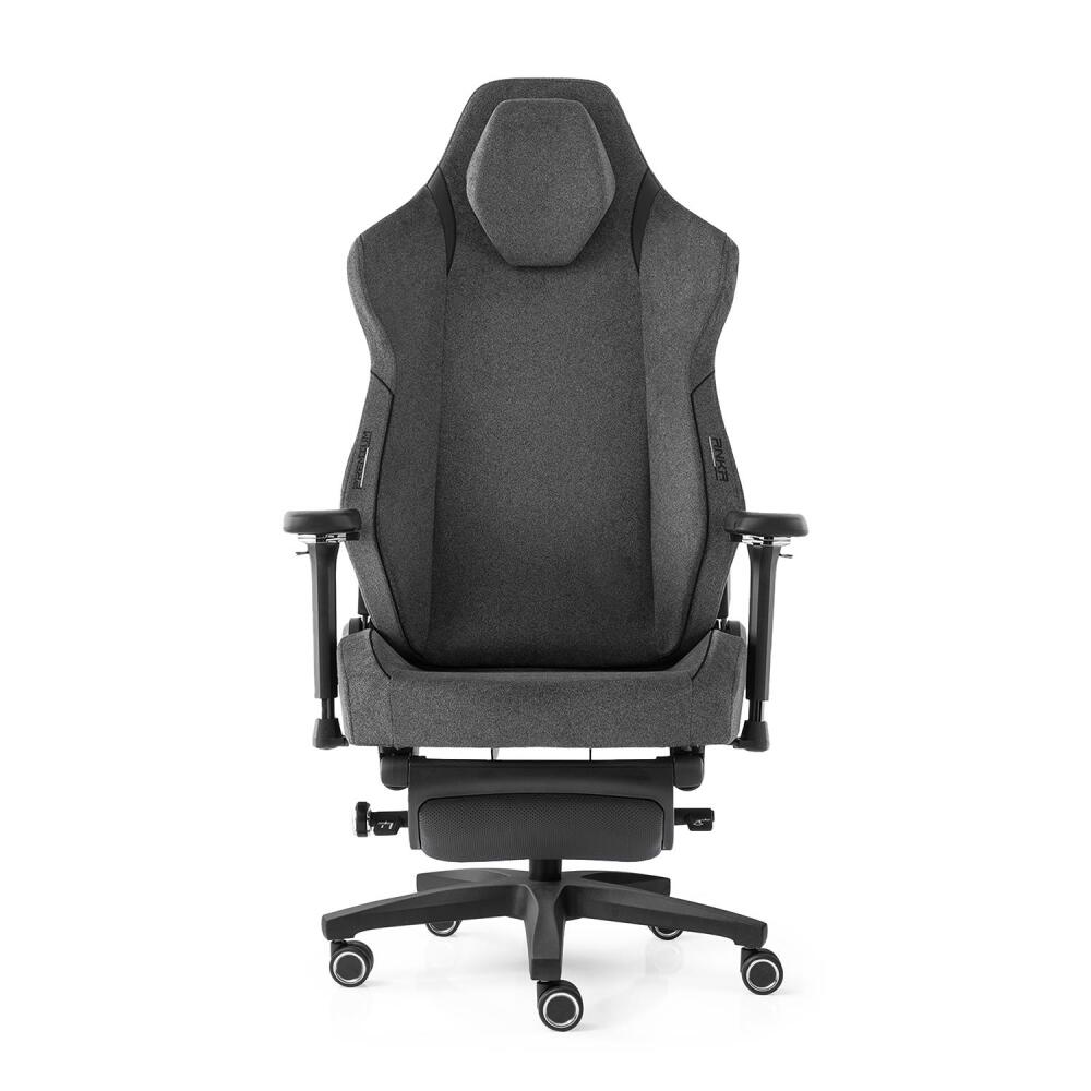 xDrive Business Anka Work Chair Fabric Gray with Foot Extensions - 2