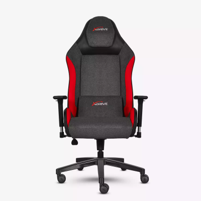 xDrive ATAK Professional Gaming Chair Red Grey Black - 2