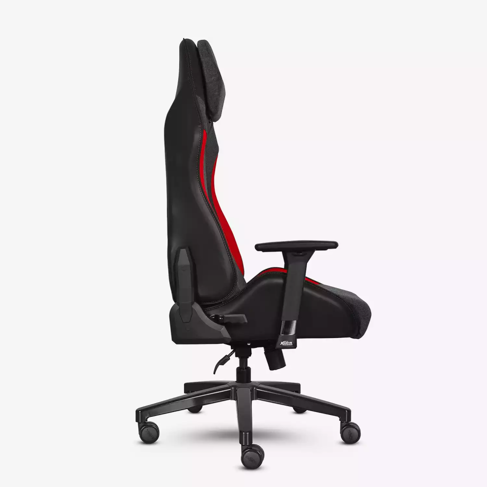 xDrive ATAK Professional Gaming Chair Red Grey Black - 5