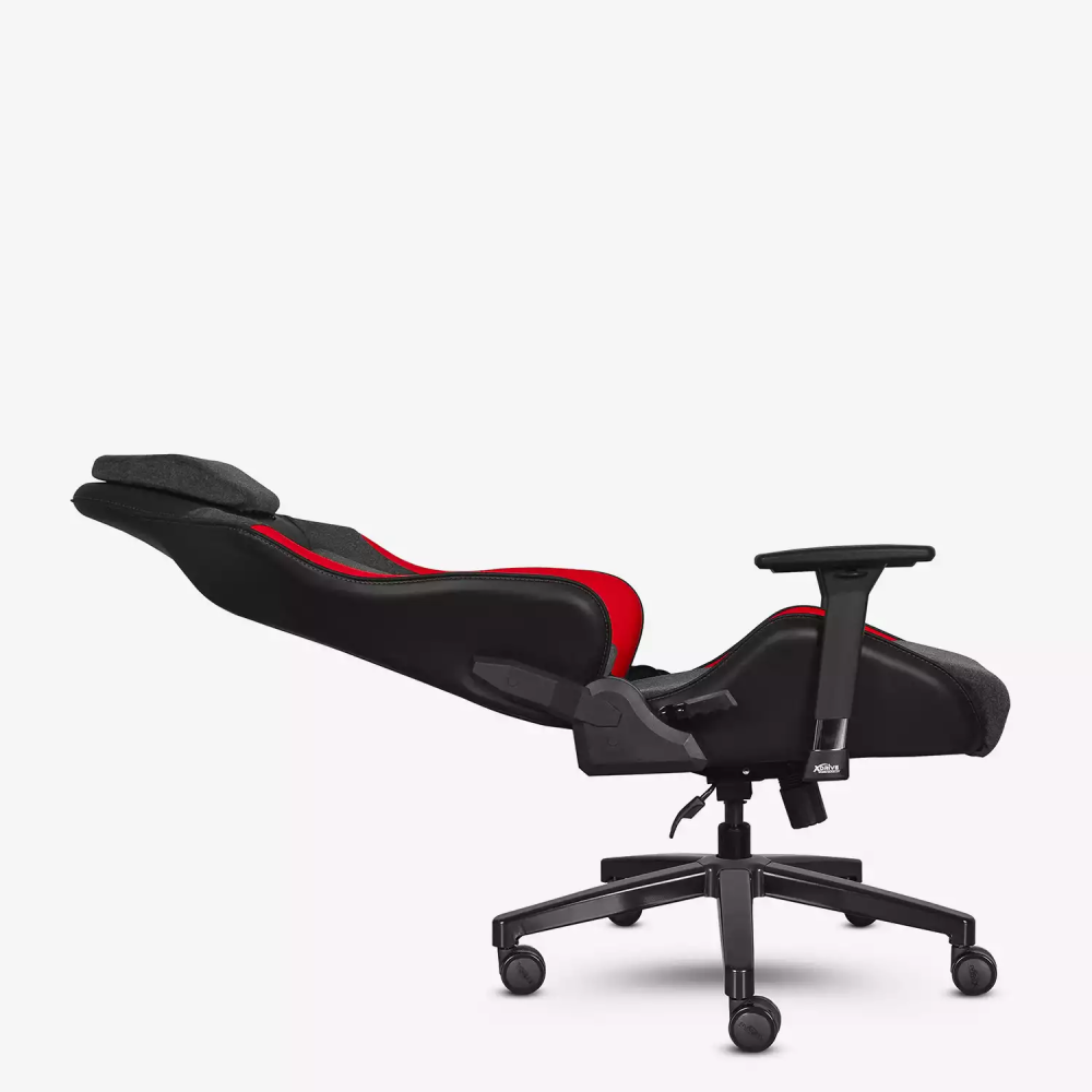 xDrive ATAK Professional Gaming Chair Red Grey Black - 3