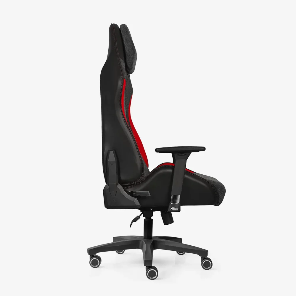 xDrive ATAK Professional Gaming Chair Red Grey Black - 5