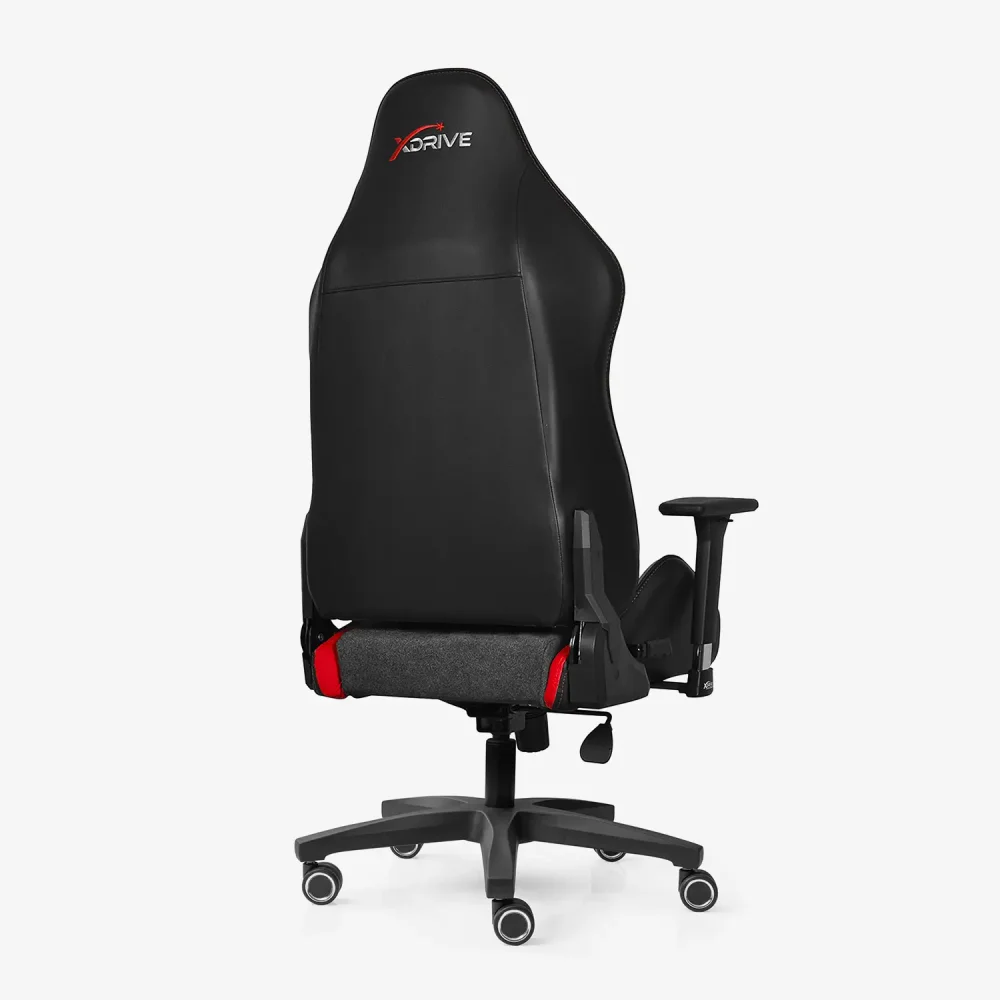 xDrive ATAK Professional Gaming Chair Red Grey Black - 6