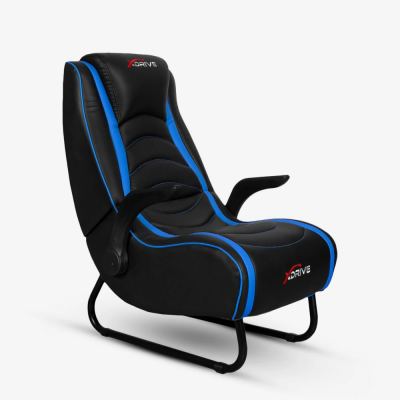 xDrive BARBAROS U-Foot Gaming Chair Blue/Black - 1
